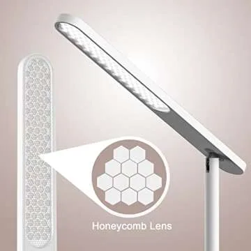 BEYONDOP LED Desk Lamp, Eye-Caring Desk Lamps for Home Office,1000Lum Super Bright Dimmable Brightness Desk Light with Night Light & Auto Timer, Table lamp for Reading Studying Working Lamps Dorm Gift