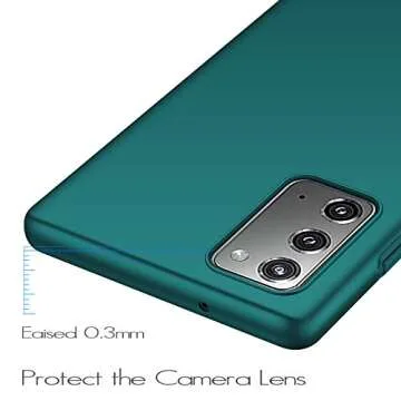 Anccer Galaxy Note 20 Ultra Thin Case - Green Cover