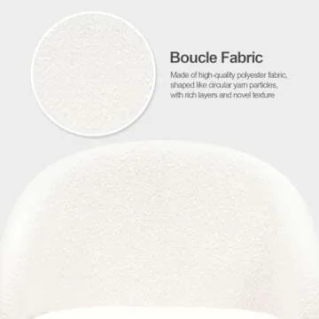 RêveLife Set of 3 Stylish Counter Height Bar Stools