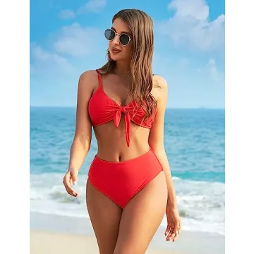 Blooming Jelly High Waisted Bikini Set for Women
