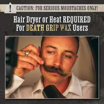 Extra Strong Hold Mustache Wax for Serious Grooming
