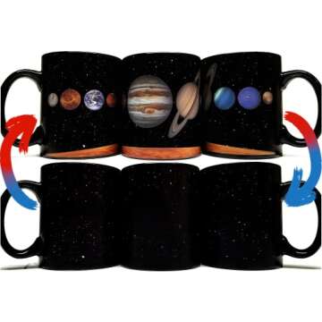 Mean Muggin Color Changing Solar System Mug - Perfect Gift