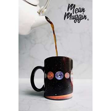 Mean Muggin Color Changing Solar System Mug - Perfect Gift