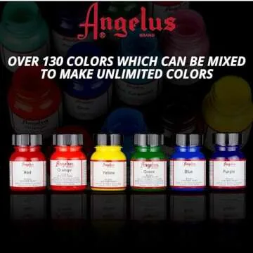 Angelus Acrylic Leather Paint - Versatile Color Enhancer 1 Fl Oz