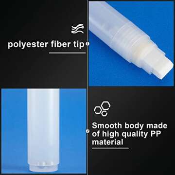 Epakh 4 Pack White Paint Pens for Rock and Wood Art