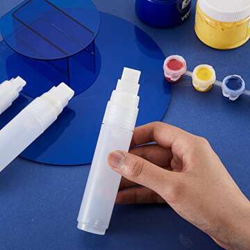 Epakh 4 Pack White Paint Pens for Rock and Wood Art