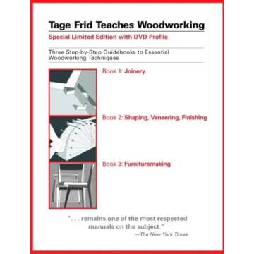 Tage Frid Teaches Woodworking: Three Step-by-Step Guidebooks to Essential Woodworking Techniques