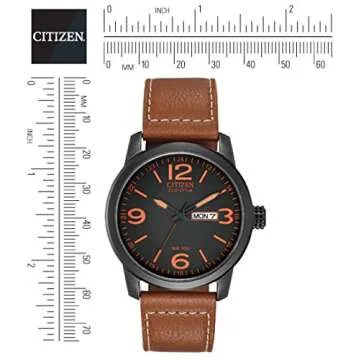 Stylish Citizen Garrison Quartz Watch for Adventurers