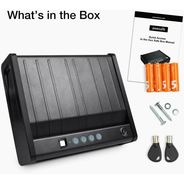 awesafe Gun Safe with Biometric Fingerprint Access