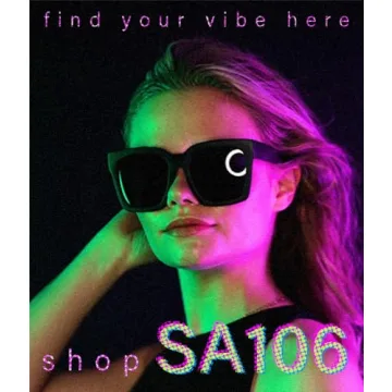 Stylish Oversized Women's Horned Rim Sunglasses