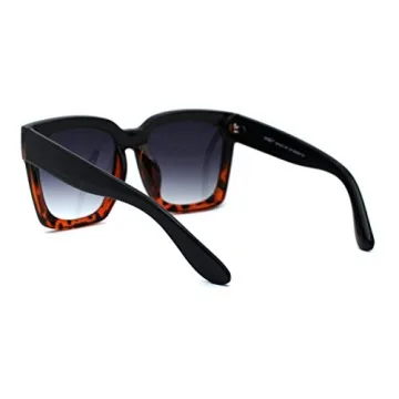 Stylish Oversized Women's Horned Rim Sunglasses