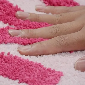 Get Naked Bath Mat Plush Non-Slip Funny Decor for All Bathrooms