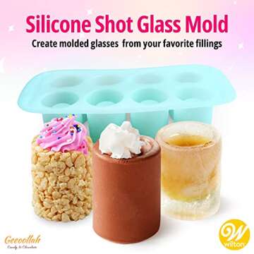 Wilton Baking Products (Silicone Shot Glass Mold)