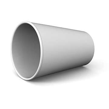 Axe Sickle 100 Pcs 8 Oz Disposable Paper Cups, Hot and Cold Beverage Drinking Cup for Coffee, Water, Juice for Party, Picnic,Travel,and Events