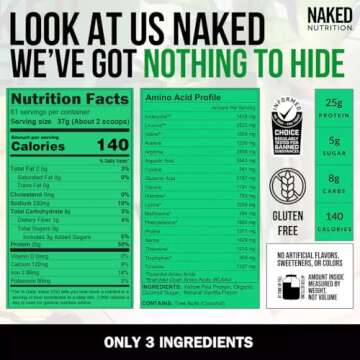 Naked Pea Vegan Protein — Clean & Pure Nutrition