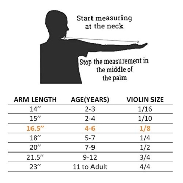 Paititi 4-String Violin Starter Kit for Beginners