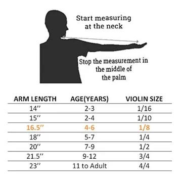 Paititi 4-String Violin Starter Kit for Beginners
