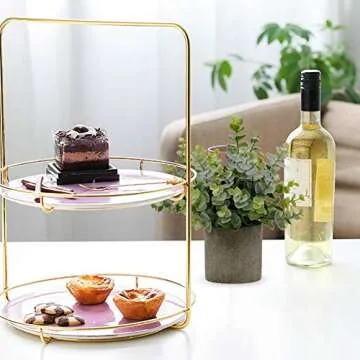 Zcaukya Small Potted Artificial Plants for Home Decor