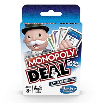 Monopoly Deal Quick-Playing Card Game - Fun for Everyone