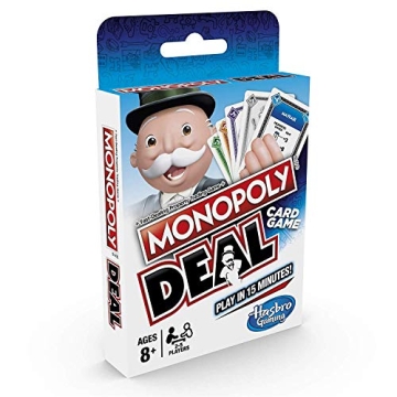 Monopoly Deal Quick-Playing Card Game - Fun for Everyone