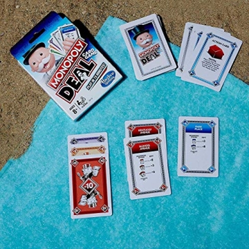 Monopoly Deal Quick-Playing Card Game - Fun for Everyone