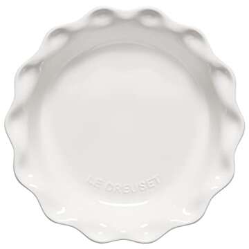 Le Creuset 9" Heritage Pie Dish for Perfect Baking