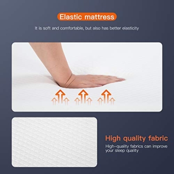 ComfortRest Memory Foam Mattress for Cool Sleep and Comfort