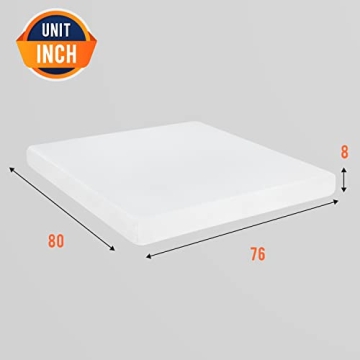 ComfortRest Memory Foam Mattress for Cool Sleep and Comfort