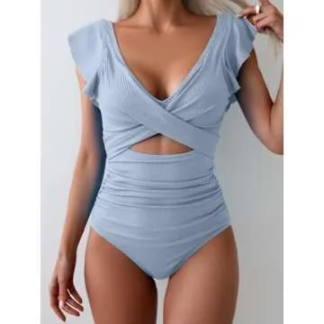 B2prity Stylish One Piece Swimsuit with Tummy Control