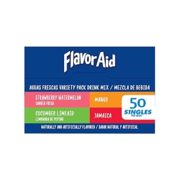 Flavor Aid Aguas Frescas Variety Pack for Refreshing Hydration