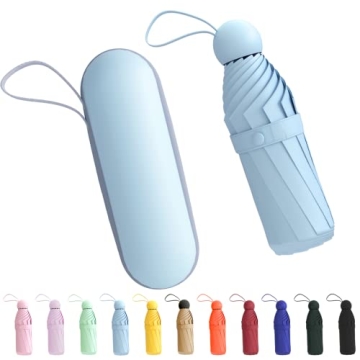 Mini Travel Umbrella Compact and Lightweight for All Weather