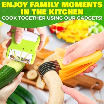 10 Pcs Fruit Slicer Set - Ideal Kitchen Gift Tools