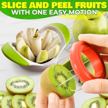 10 Pcs Fruit Slicer Set - Ideal Kitchen Gift Tools