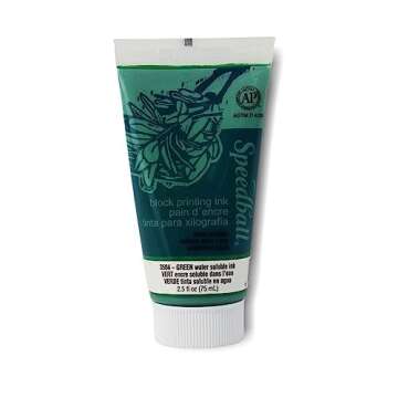 Speedball 3504 Water Soluble Block Printing Ink – Bold Color With Satin Finish AP Non-Toxic 2.5 Fl...