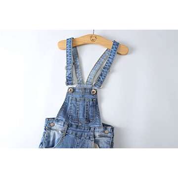 Stylish KIDSCOOL SPACE Jean Overalls for Toddlers 18-24 Months