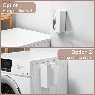 Magnetic Dryer Sheet Holder Laundry Room Organizer