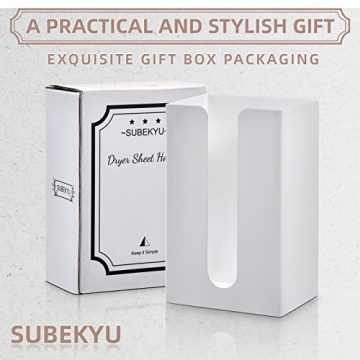 Magnetic Dryer Sheet Holder Laundry Room Organizer