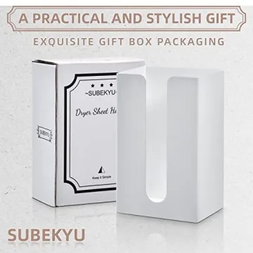 Magnetic Dryer Sheet Holder Laundry Room Organizer