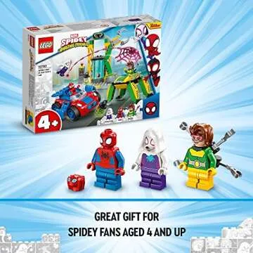 LEGO Marvel Spider-Man at Doc Ock’s Lab Playset for Kids