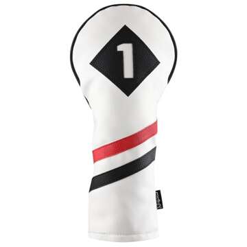 Majek Retro Golf Headcovers - Classic Style & Superior Protection