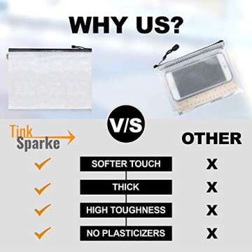 Document Holder Black 30-Pack, Black - Large Stylish Multipurpose Organizer Folder for School Suppli...