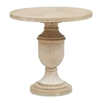 Madison Park Garcia End Table, Cream