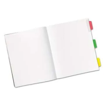 Avery Margin Ultra Tabs, 2.5" x 1", 2-Side Writable, Assorted Pastel Colors, 24 Repositionable Tabs (74769)