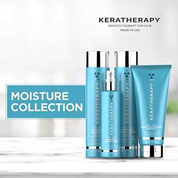 Keratherapy Keratin Infused Deep Conditioning Masque, 8 fl. oz., 237 ml - Moisturizing & Hydrating Hair Treatment with Kerabond, Jojoba, Nettle Root Extract, Wheat Oil, & Persian Walnut