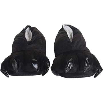 Funny Animal Paw Slippers for Kids and Adults - Cozy Comfort