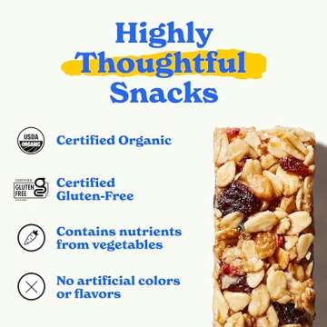 MadeGood Granola bar Mixed Berry, 5.09 oz.