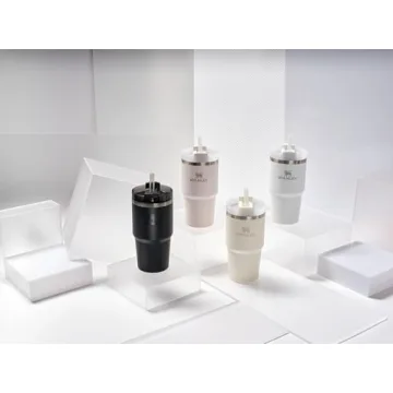 Stanley Quencher H2.0 Tumbler with Straw 20 oz | Twist On 3-Way Lid | Cupholder Compatible for Travel | Insulated Stainless Steel Cup | BPA-Free | Stone