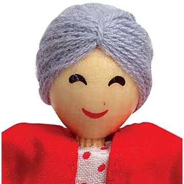 Hape E3502 Happy Family Doll House Asian Doll