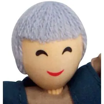 Hape E3502 Happy Family Doll House Asian Doll