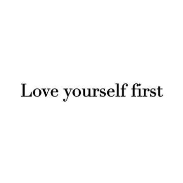 Motivational Vinyl Wall Art Decal for Self-Esteem